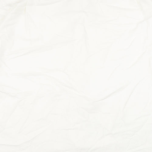 Marks and Spencer Mens White 100% Cotton Dress Shirt Size 16.5 Collared Button