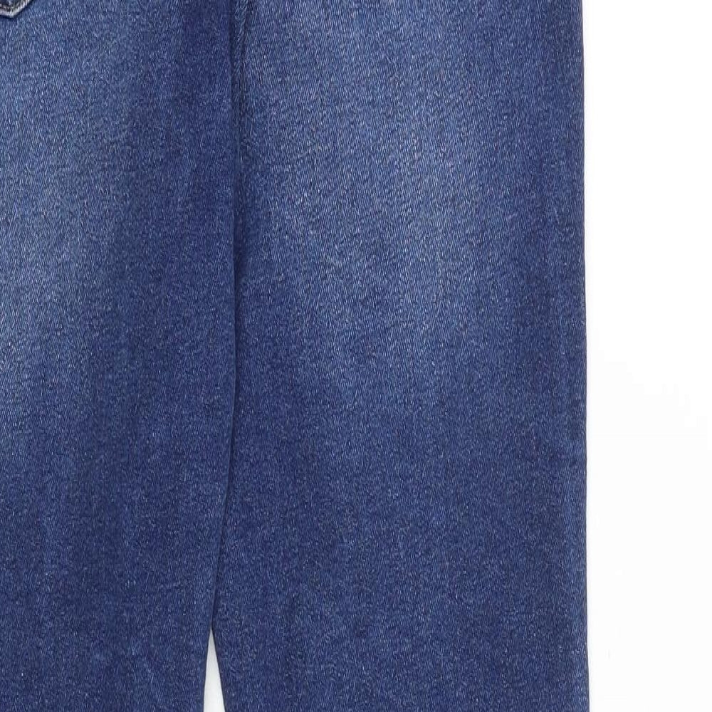 LDN DNIM Womens Blue Cotton Skinny Jeans Size 32 in L32 in Regular Zip