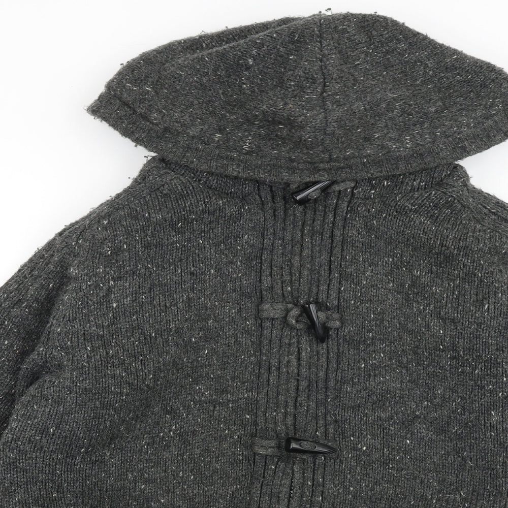 Disident Mens Grey Jacket Size XL Zip