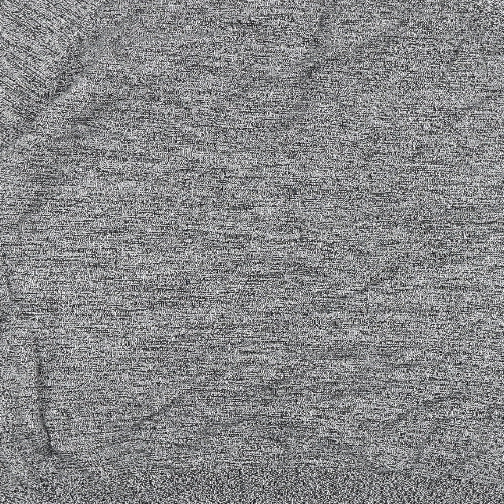 Primark Mens Grey Round Neck Acrylic Pullover Jumper Size L