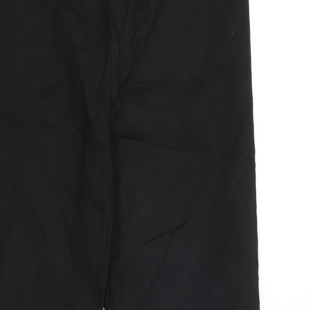 Marks and Spencer Womens Black Cotton Jegging Jeans Size 12 L28 in Regular
