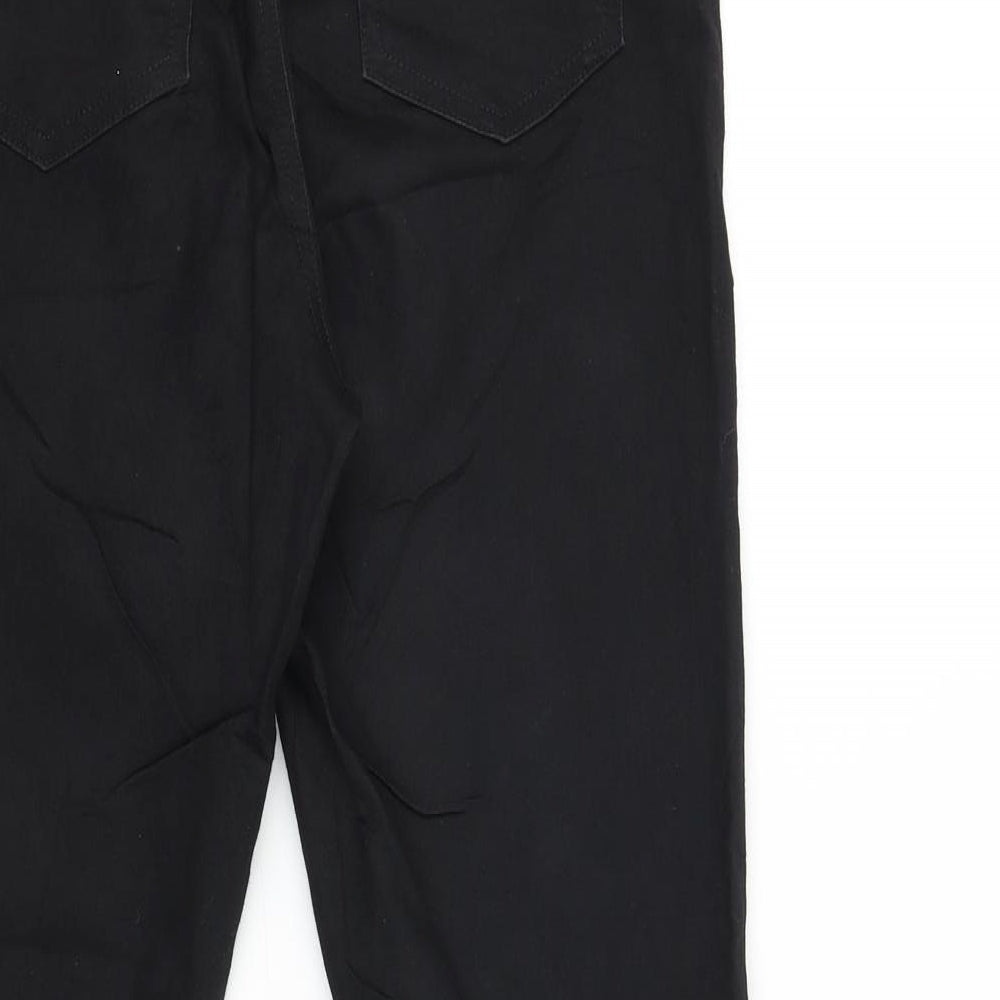 Marks and Spencer Womens Black Cotton Jegging Jeans Size 12 L28 in Regular