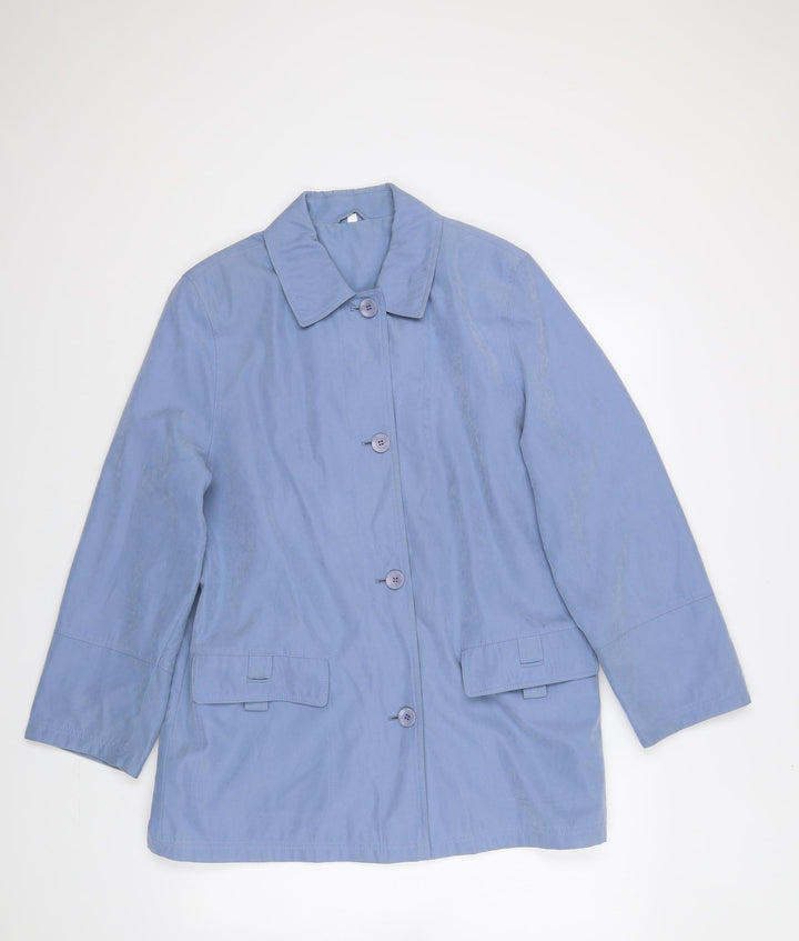 Cotswold Womens Blue Jacket Size 14 Zip
