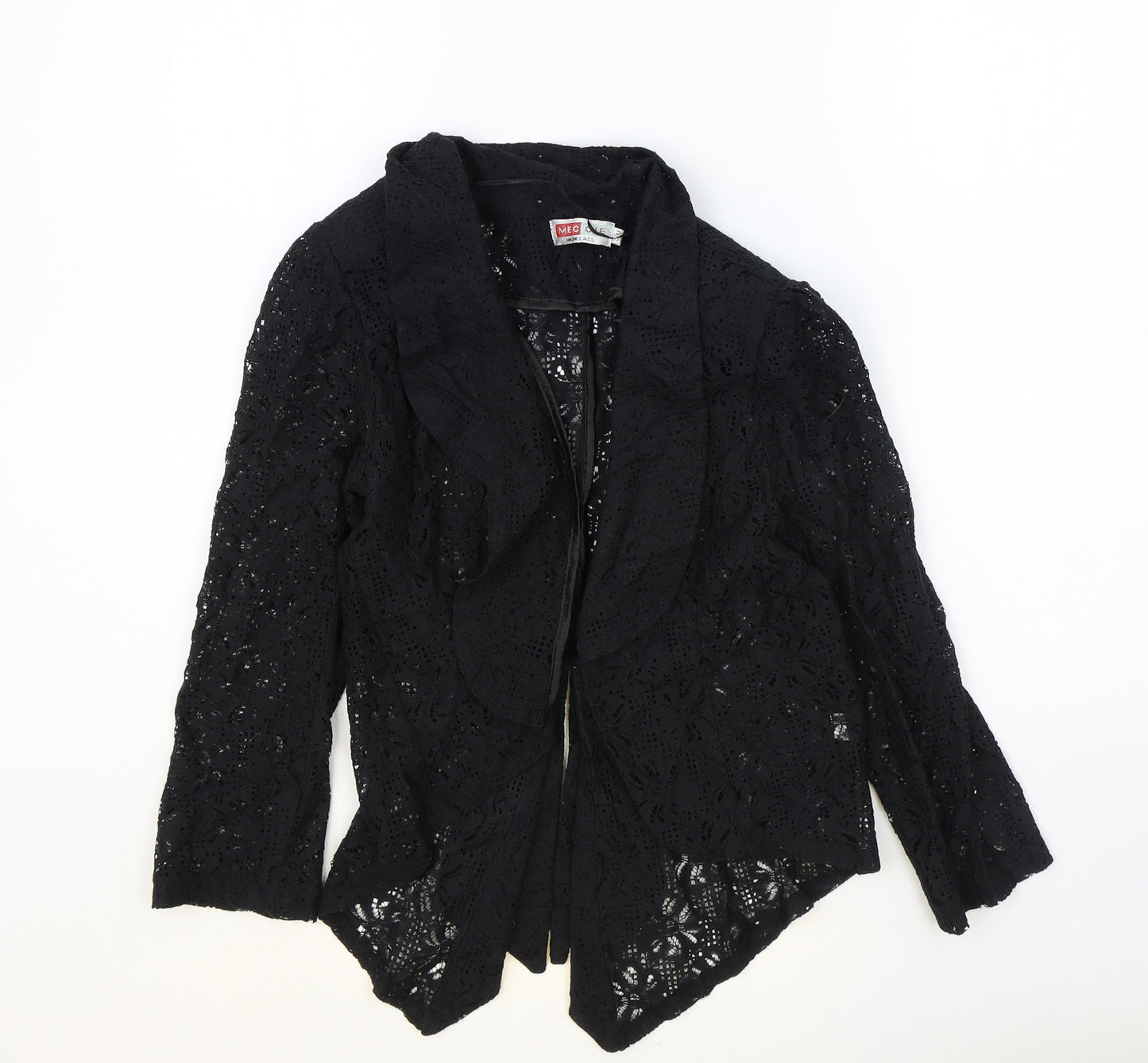 Megcie Womens Black Jacket Size S