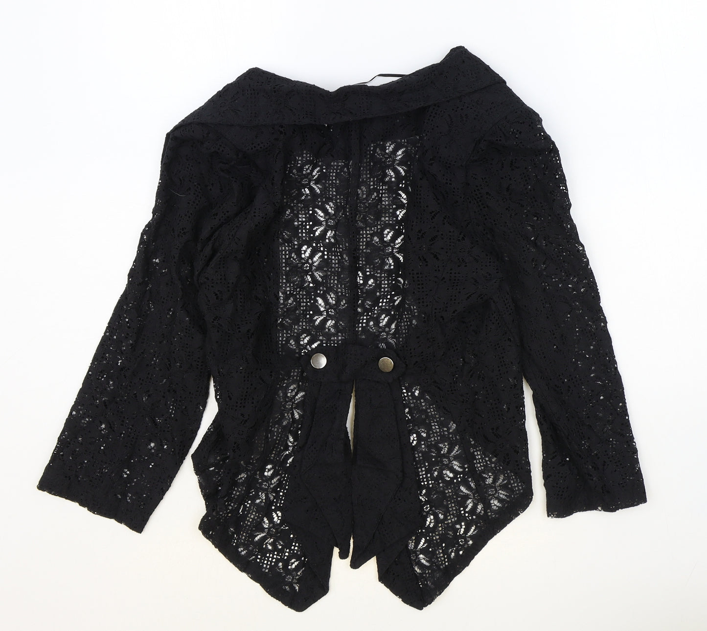 Megcie Womens Black Jacket Size S