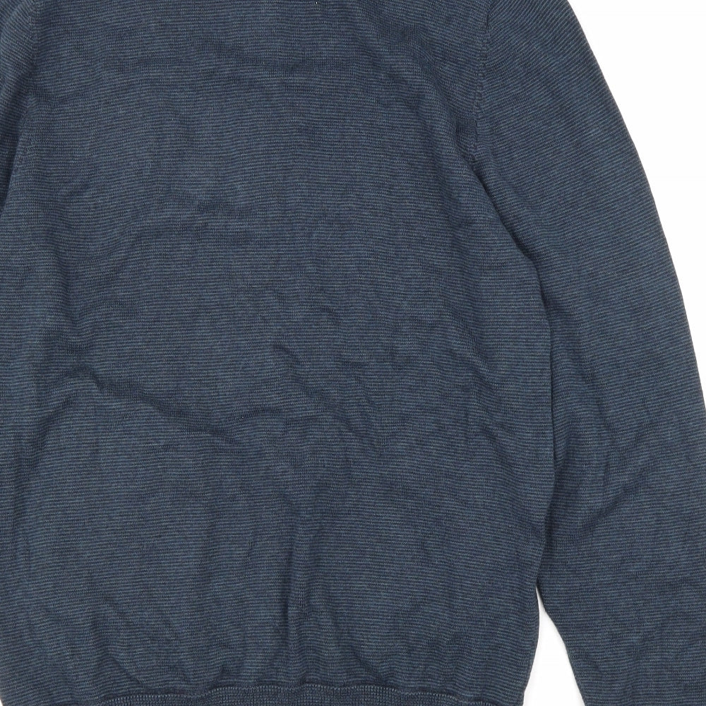 Marks and Spencer Mens Blue Jacket Size M Zip