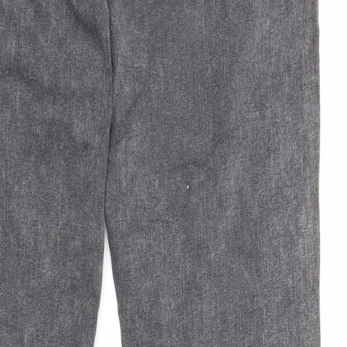 Topshop Womens Grey Cotton Skinny Jeans Size 28 in L32 in Regular Zip
