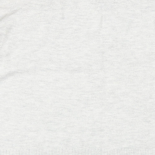 H&M Womens Grey High Neck Acrylic Pullover Jumper Size M