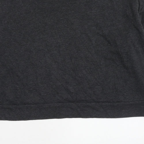 H&M Womens Grey Cotton Pullover Sweatshirt Size M Pullover