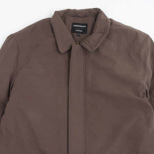 Greenwoods Womens Brown Jacket Size M Zip