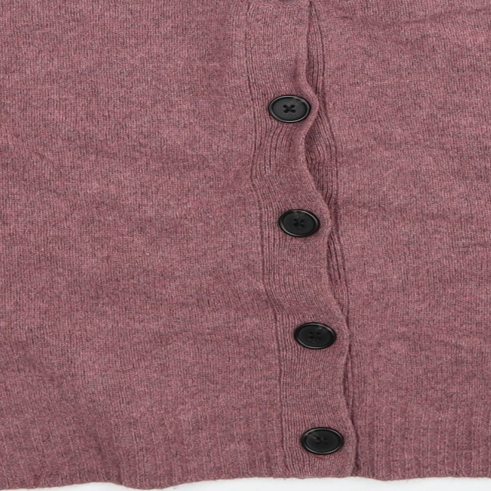 Whistles Womens Pink Round Neck Wool Pullover Jumper Size XS