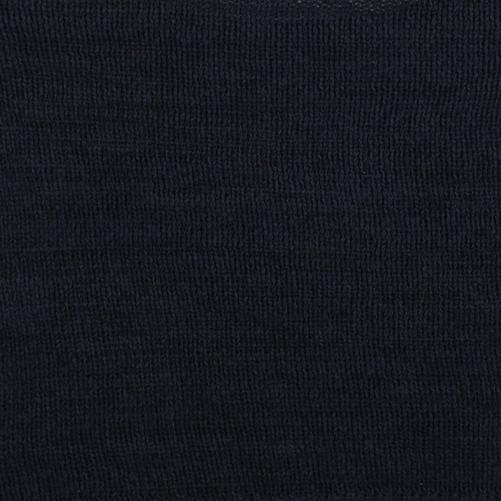 BHS Womens Black Boat Neck Acrylic Pullover Jumper Size 12