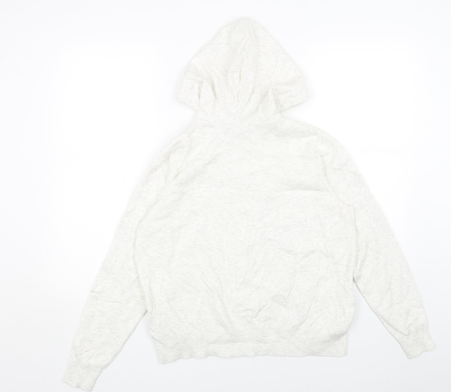 Marks and Spencer Womens Multicoloured Cotton Full Zip Hoodie Size M Zip