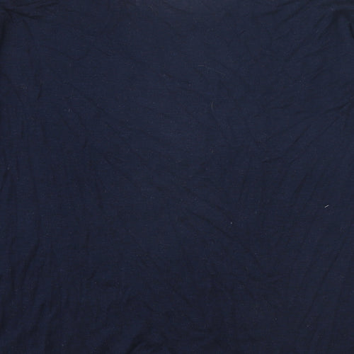 T.R. Pern Womens Blue Boat Neck Acrylic Pullover Jumper Size XS
