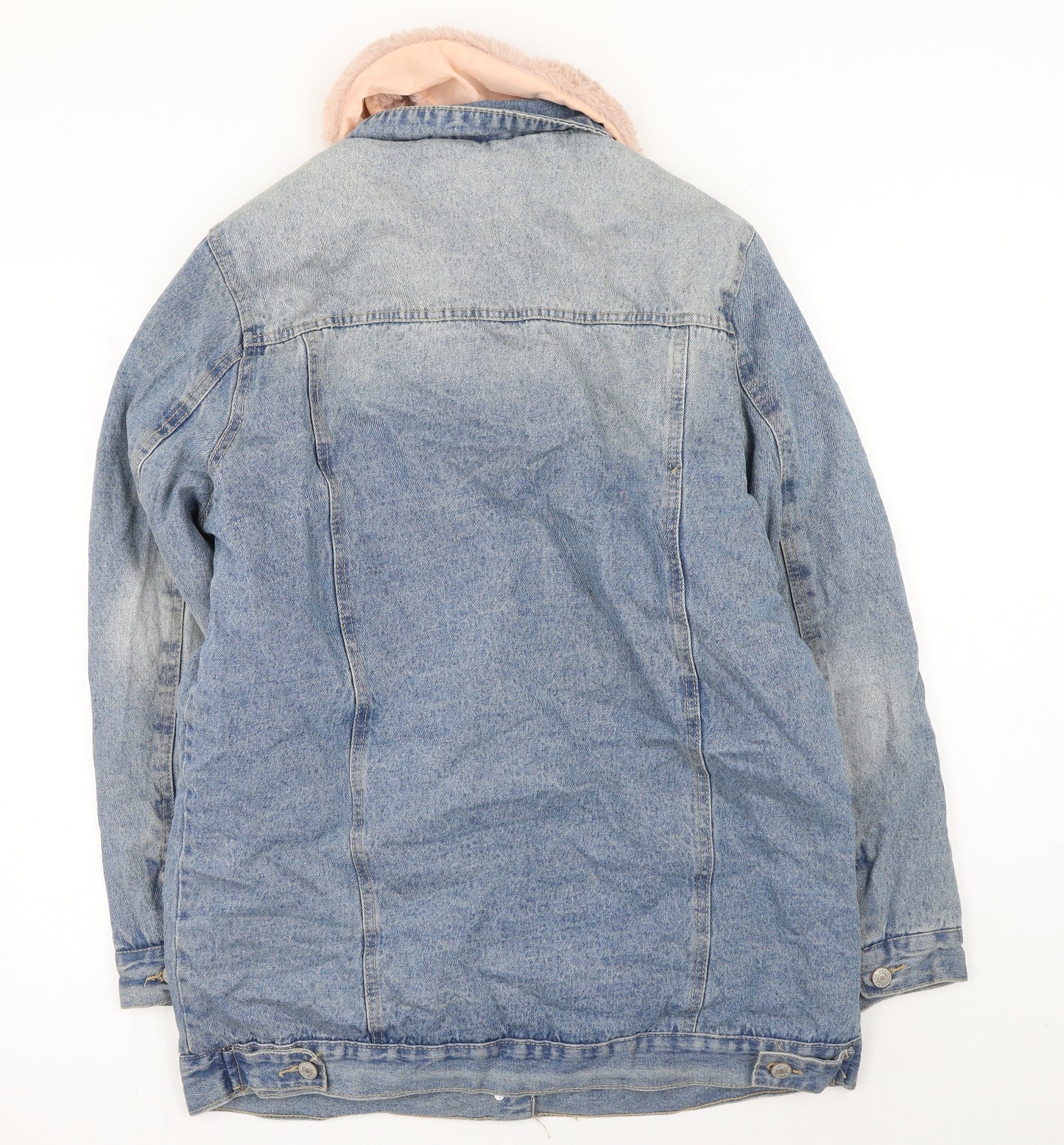 Primark Womens Blue Jacket Size 16 Button