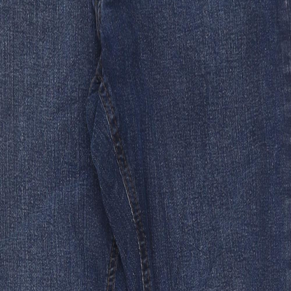 Urban Star Mens Blue Cotton Straight Jeans Size 30 in L30 in Regular Button