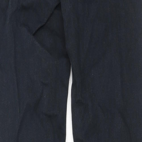 Topshop Womens Black Cotton Skinny Jeans Size 28 in Regular Button