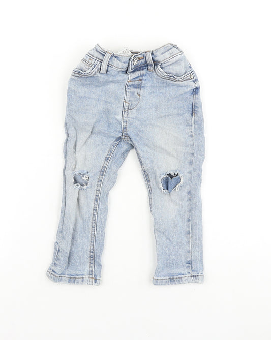 Front view of Next Grey 100% Merino Wool Jogger Jeans, size 12-18, Months Zip