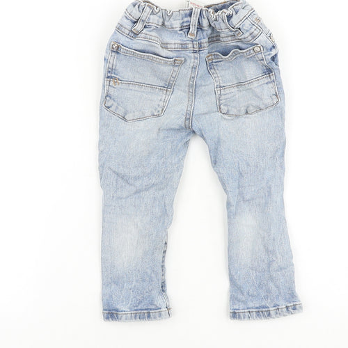 NEXT Grey 100% Merino Wool Jogger Jeans Size 12-18 Months Zip