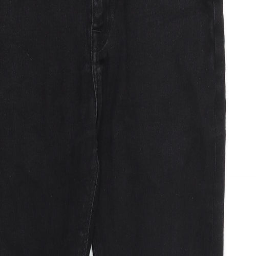 ASOS Womens Black Cotton Skinny Jeans Size 29 in L32 in Regular Zip