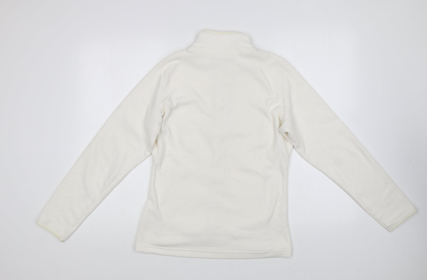 Marks and Spencer Womens Ivory Jacket Size 8 Zip