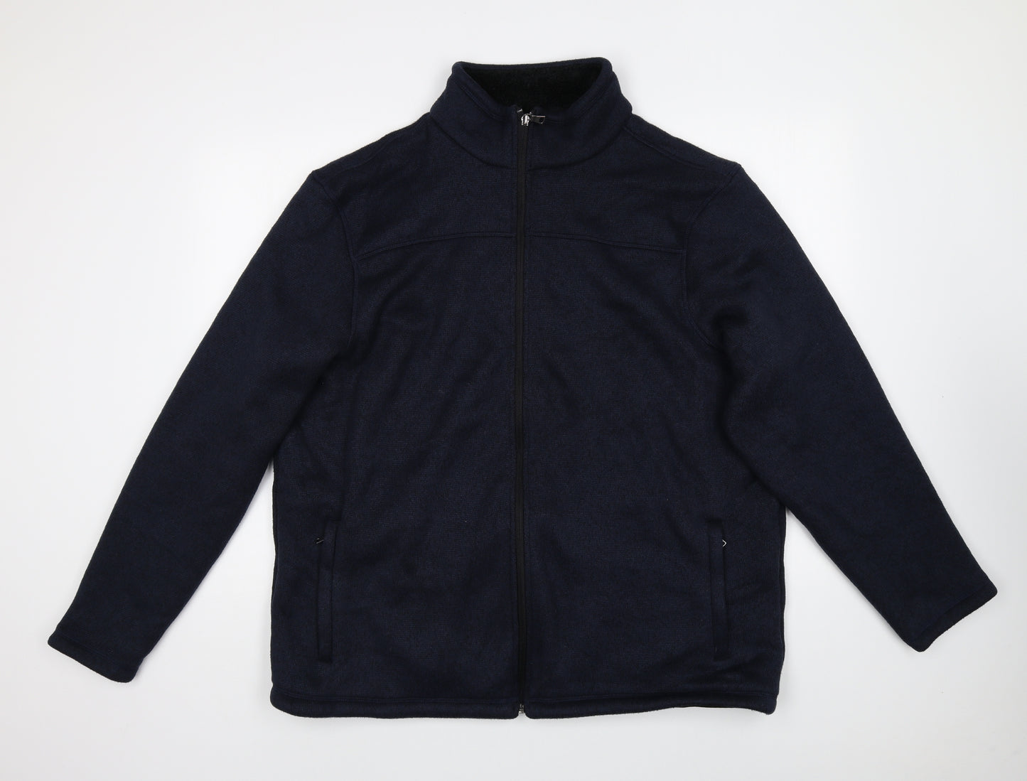 Marks and Spencer Mens Blue Jacket Size 2XL Zip