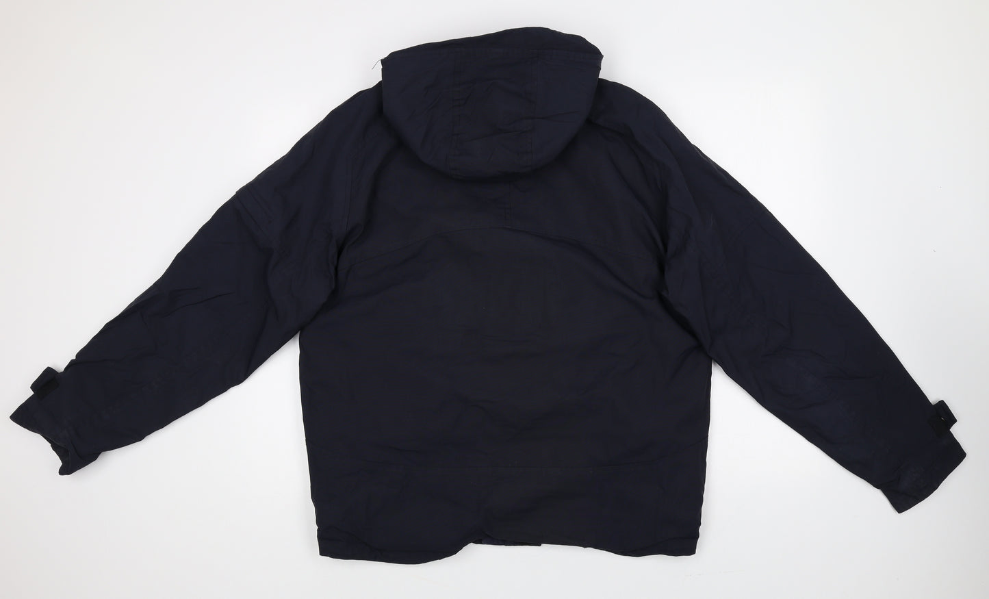 NEXT Mens Blue Rain Coat Coat Size M Zip