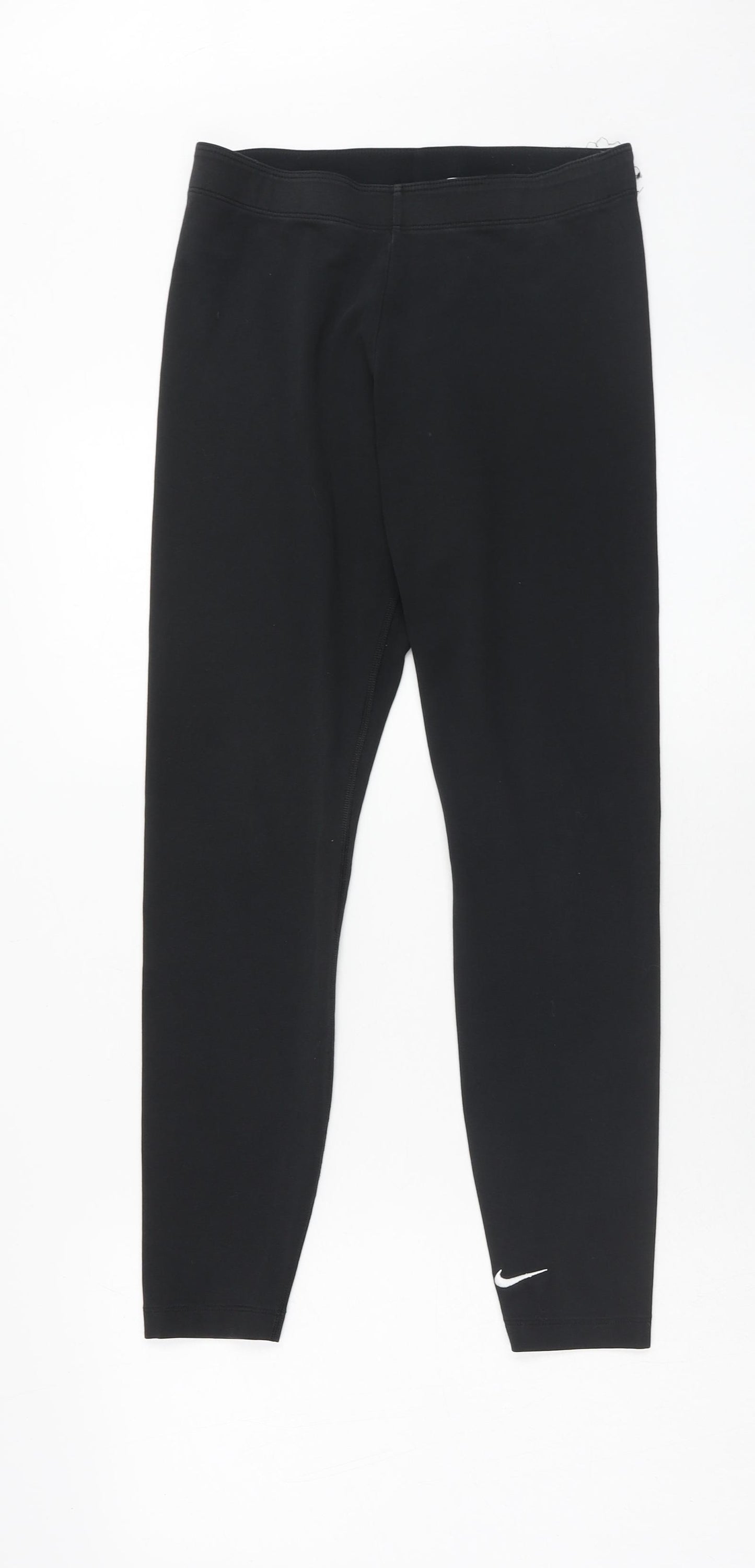 Nike Womens Black Cotton Jogger Leggings Size M