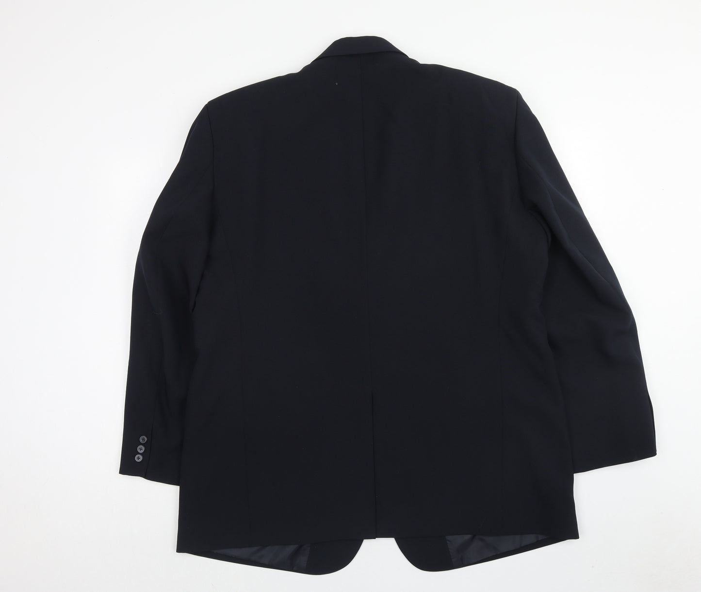 Jolliman Mens Blue Polyester Jacket Blazer Size 46