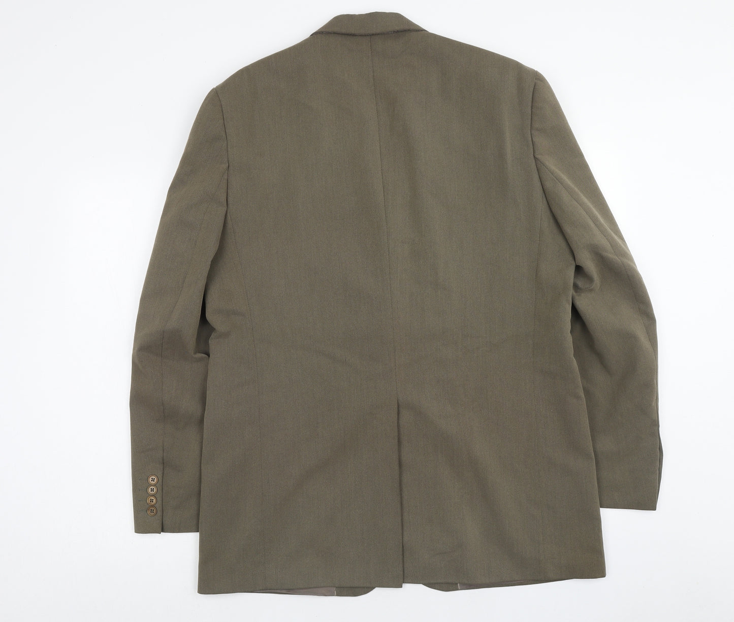 NEXT Mens Brown Polyester Jacket Blazer Size 42