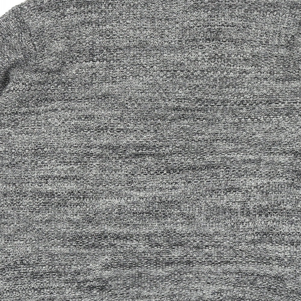 Primark Mens Grey Round Neck Acrylic Pullover Jumper Size L