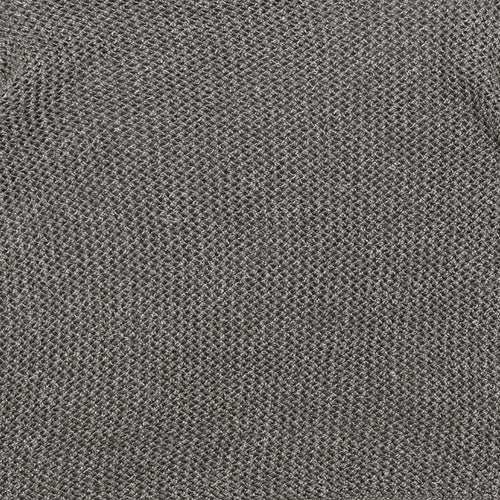 Marks and Spencer Womens Gold Scoop Neck Cotton Pullover Jumper Size L