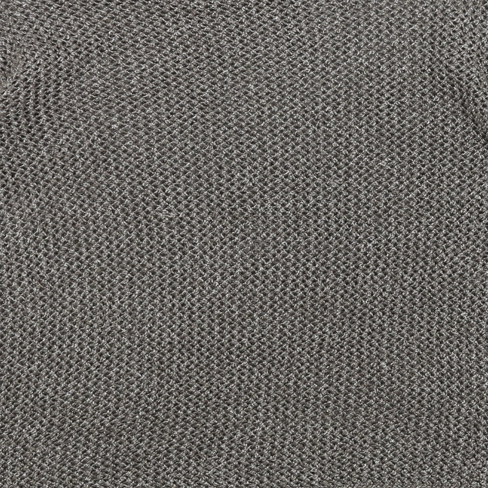 Marks and Spencer Womens Gold Scoop Neck Cotton Pullover Jumper Size L