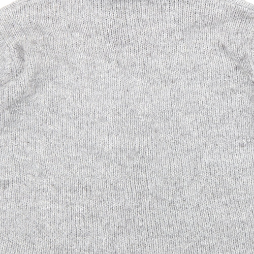 Marks and Spencer Womens Grey Jacket Size 18 Zip