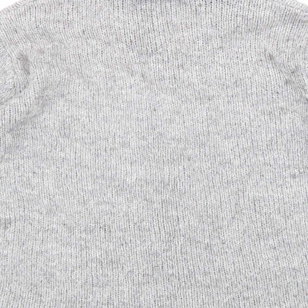 Marks and Spencer Womens Grey Jacket Size 18 Zip