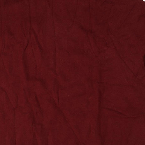 Mastina Womens Red High Neck Rayon Pullover Jumper One Size