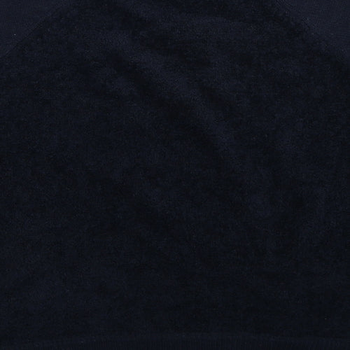 Blue Moon Womens Blue Round Neck Polyester Pullover Jumper Size L