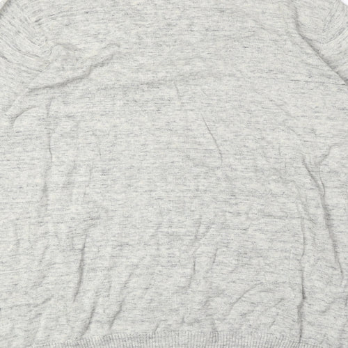 Cedar Wood State Mens Beige Round Neck Cotton Pullover Jumper Size XL