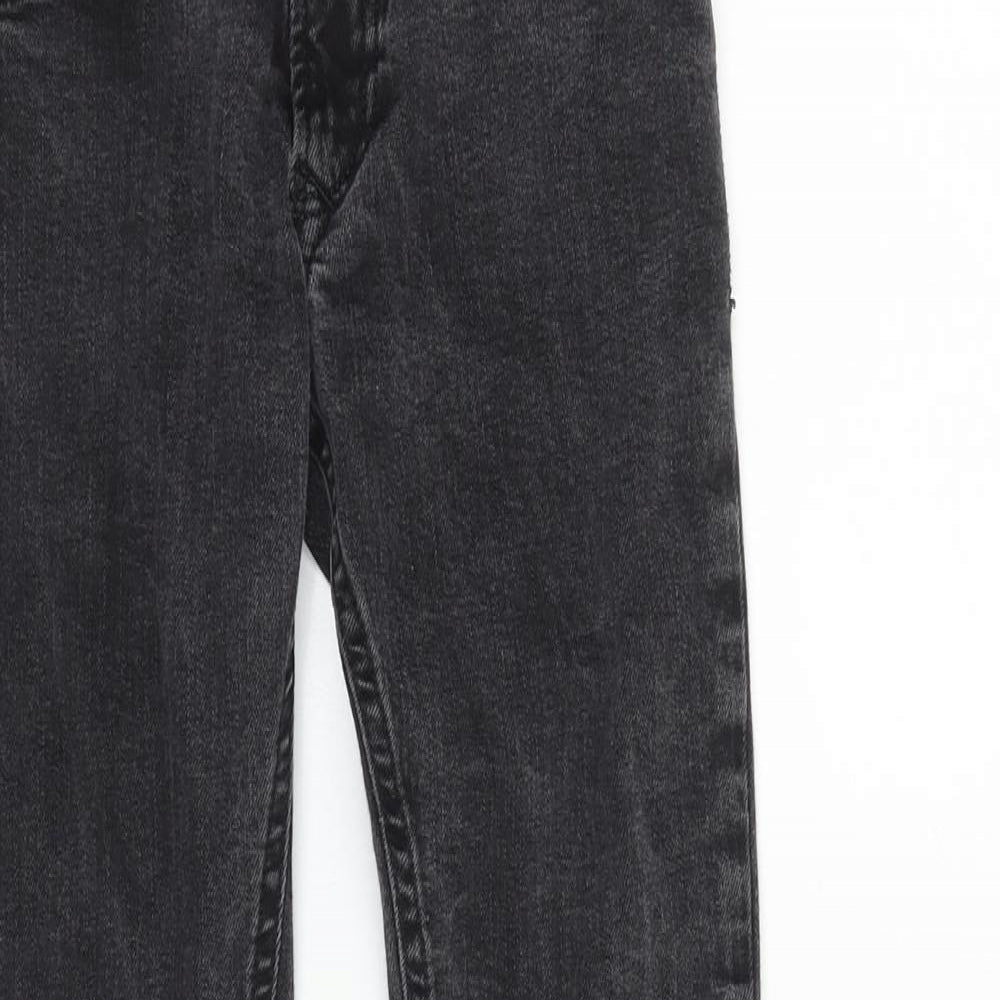 Diesel Boys Black 100% Cotton Skinny Jeans Size 10 Years Regular Zip