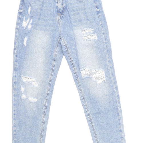 SheIn Womens Blue Cotton Skinny Jeans Size 26 in Regular Zip