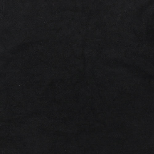 Nutshell Womens Black Round Neck Acrylic Pullover Jumper Size L