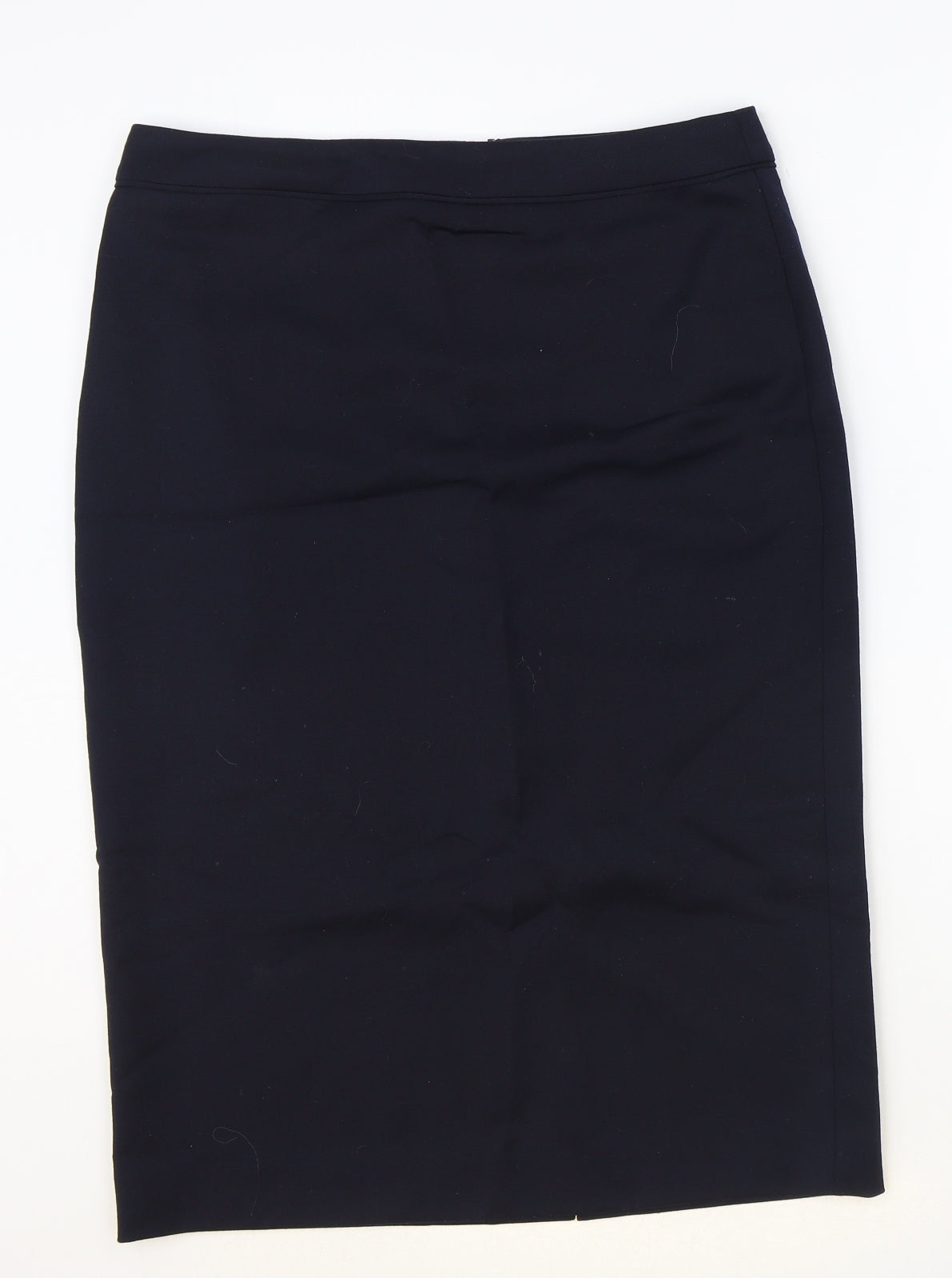 Planet Womens Blue Polyester Straight & Pencil Skirt Size 34 in Zip