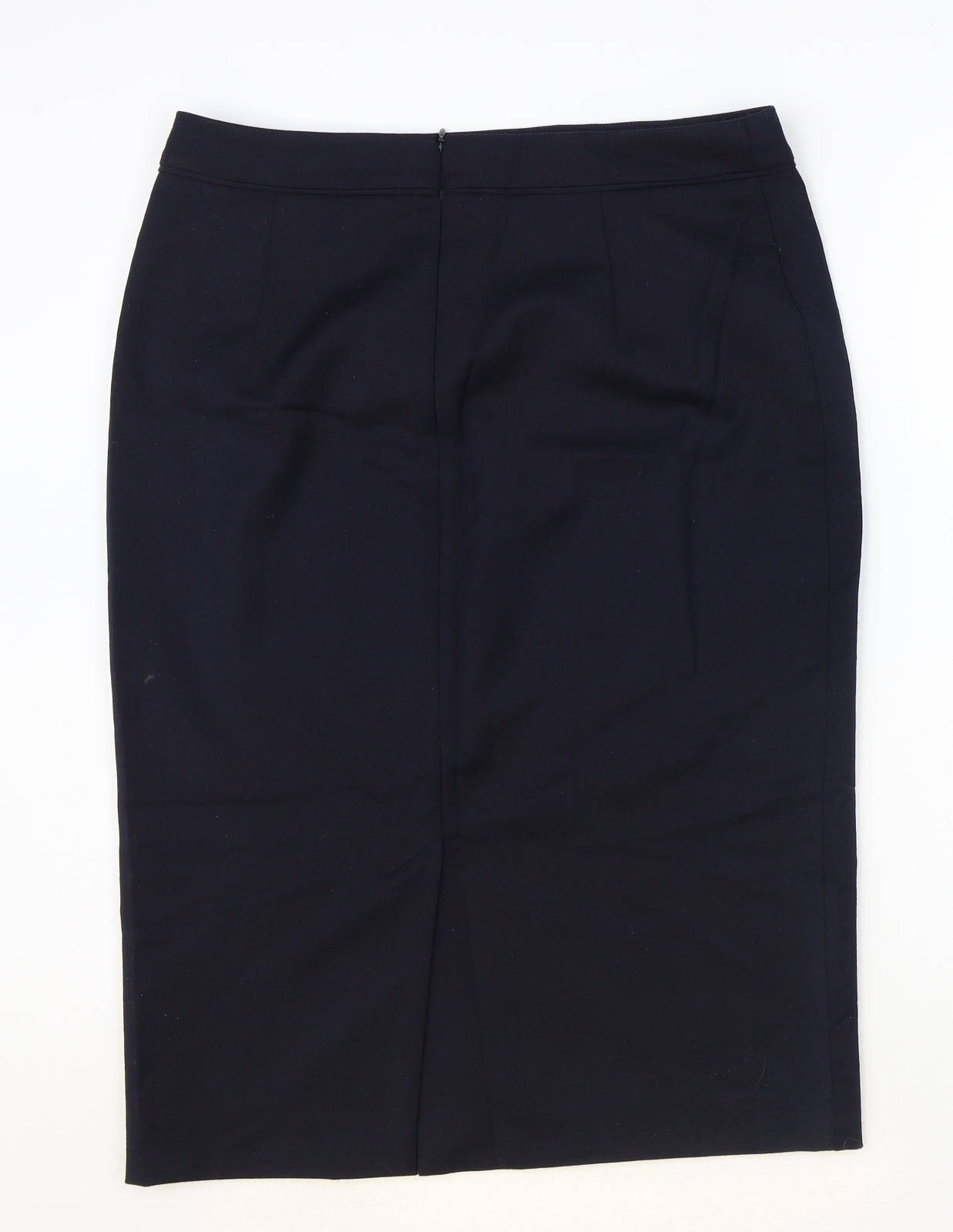 Planet Womens Blue Polyester Straight & Pencil Skirt Size 34 in Zip