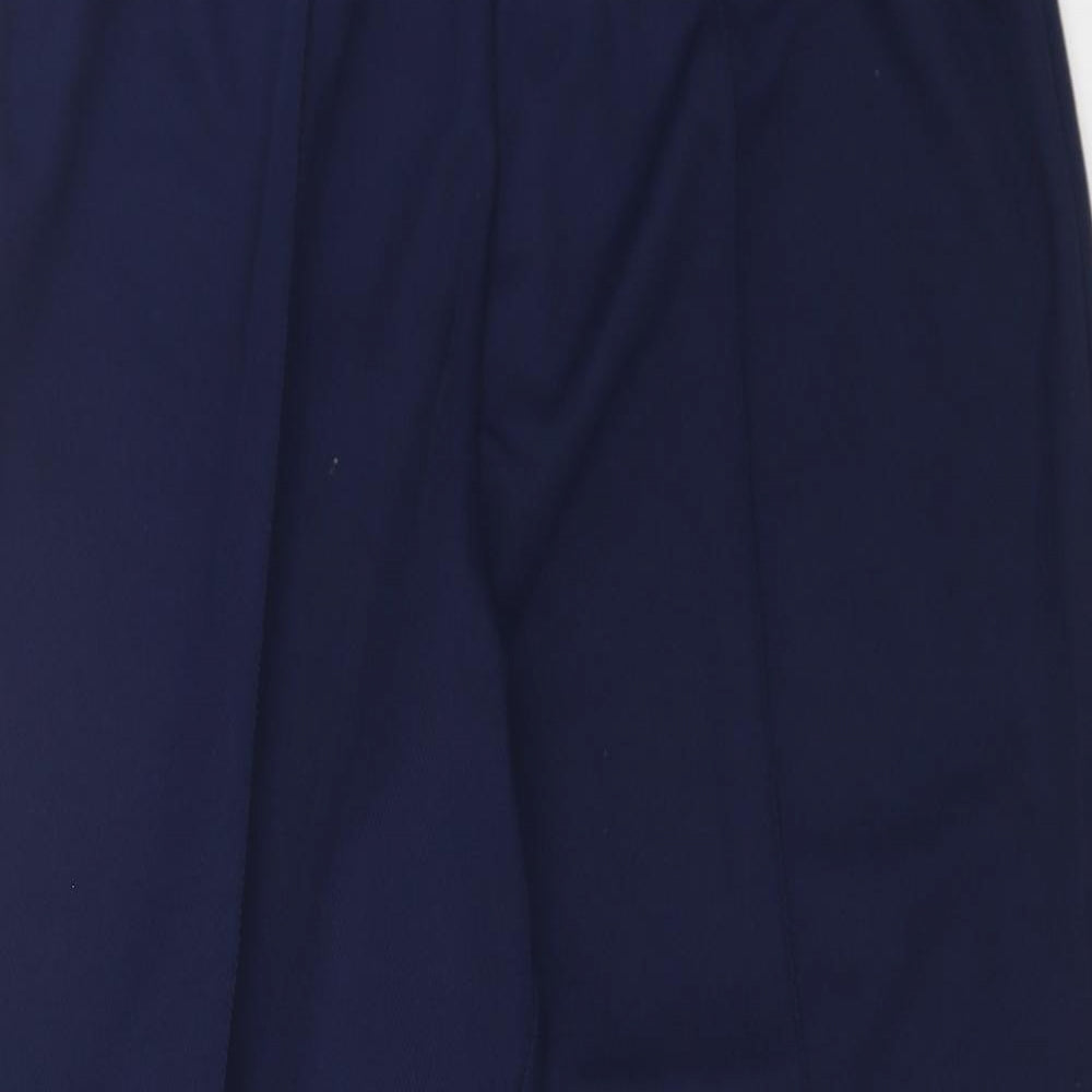 Damart Womens Blue Polyester Trousers Size 18 L25 in Regular