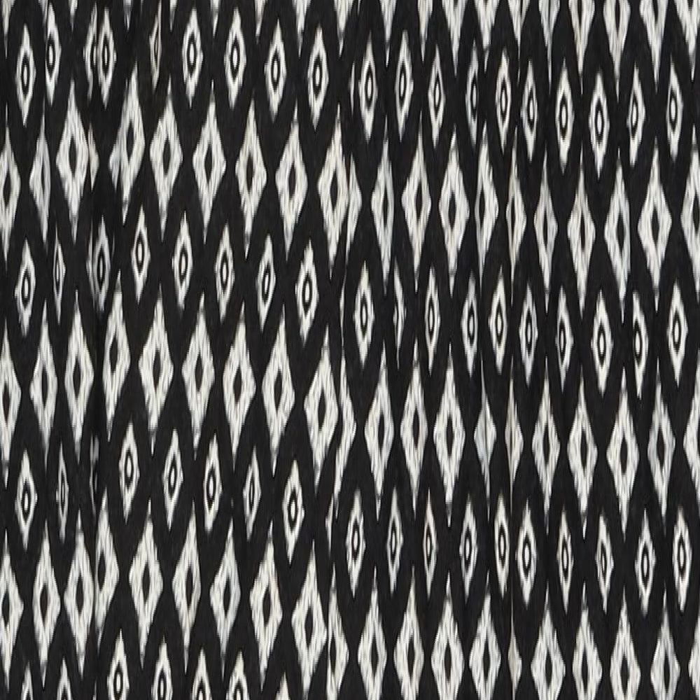 Papaya Womens Black Geometric Viscose Jumpsuit One-Piece Size 14 Pullover