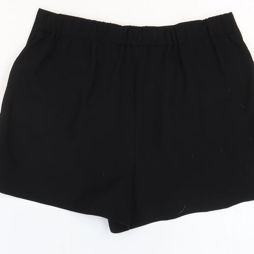 River Island Girls Black Polyester A-Line Skort Size 11-12 Years Regular