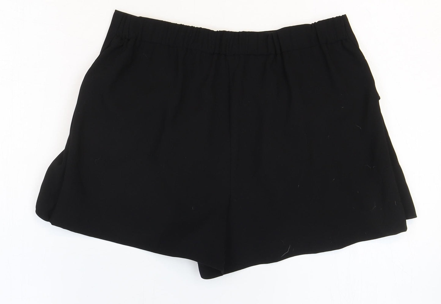 River Island Girls Black Polyester A-Line Skort Size 11-12 Years Regular