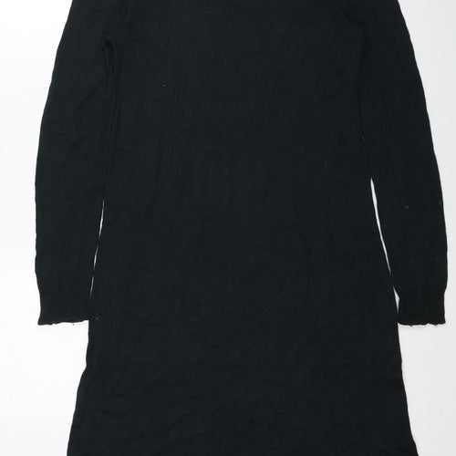 TWIGGY Womens Green Viscose Fit & Flare Size 10 Round Neck Pullover