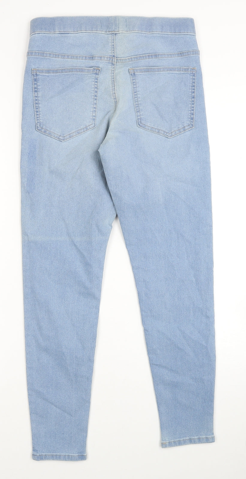 Marks and Spencer Womens Blue Cotton Jegging Jeans Size 10 Regular