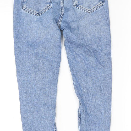 New Look Womens Beige Cotton Skinny Jeans Size 6 Regular Zip